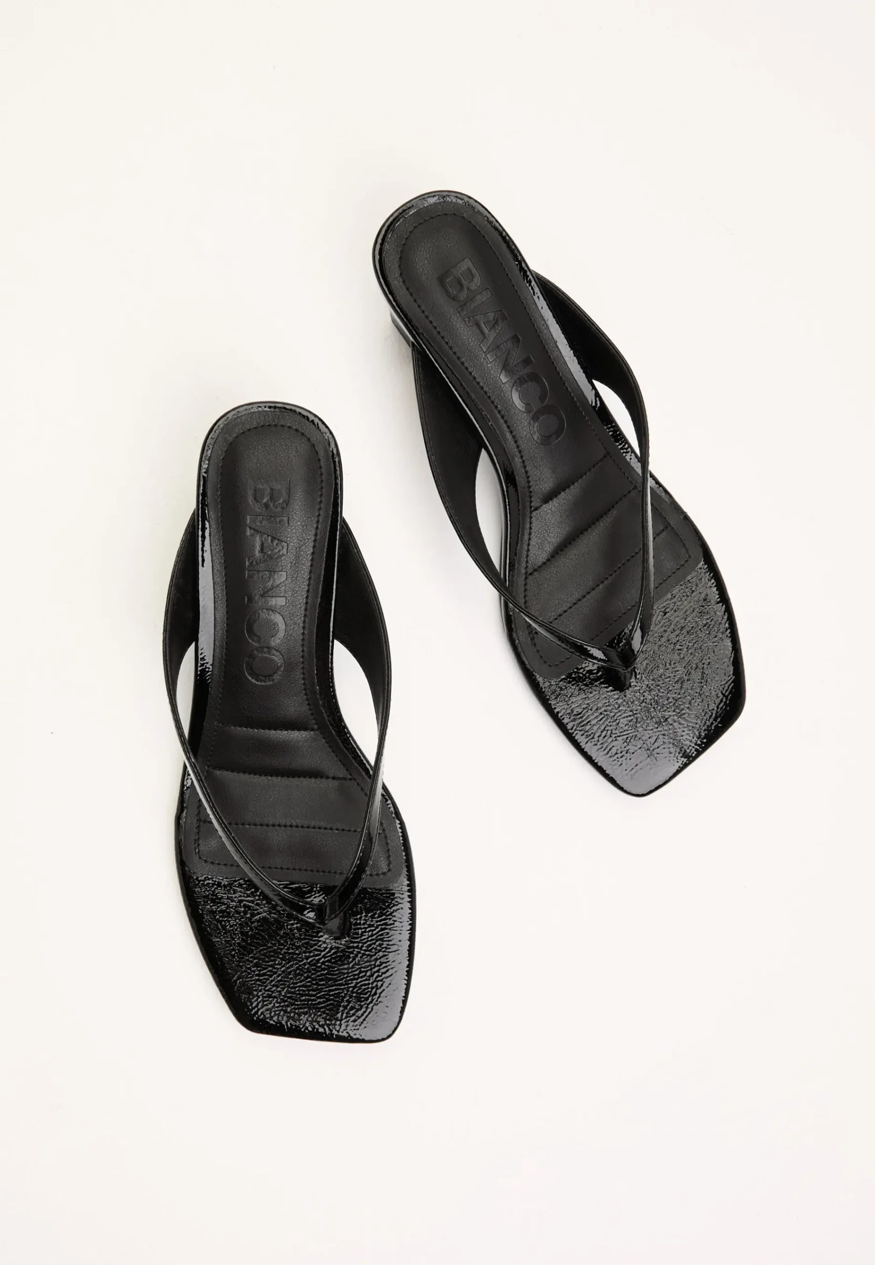 Biaspice Toe Post Faux Leather