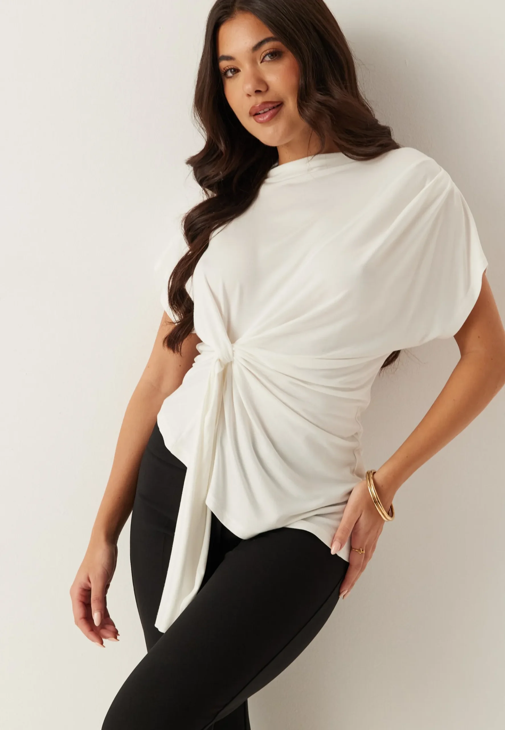 Drapy Knot Top