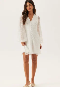 Embroidered Short Dress