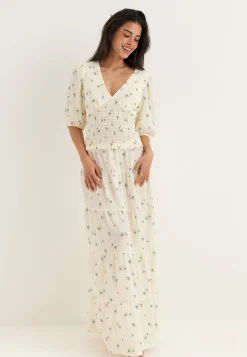 Flounce Maxi Skirt