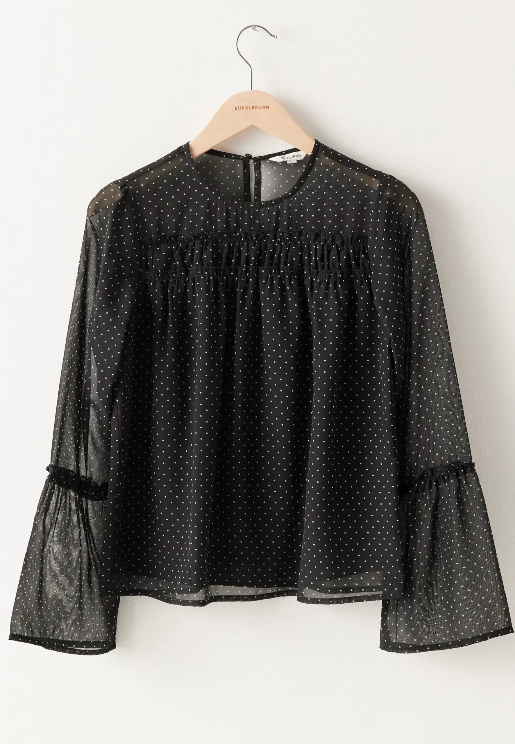 Flounce Sleeve Blouse