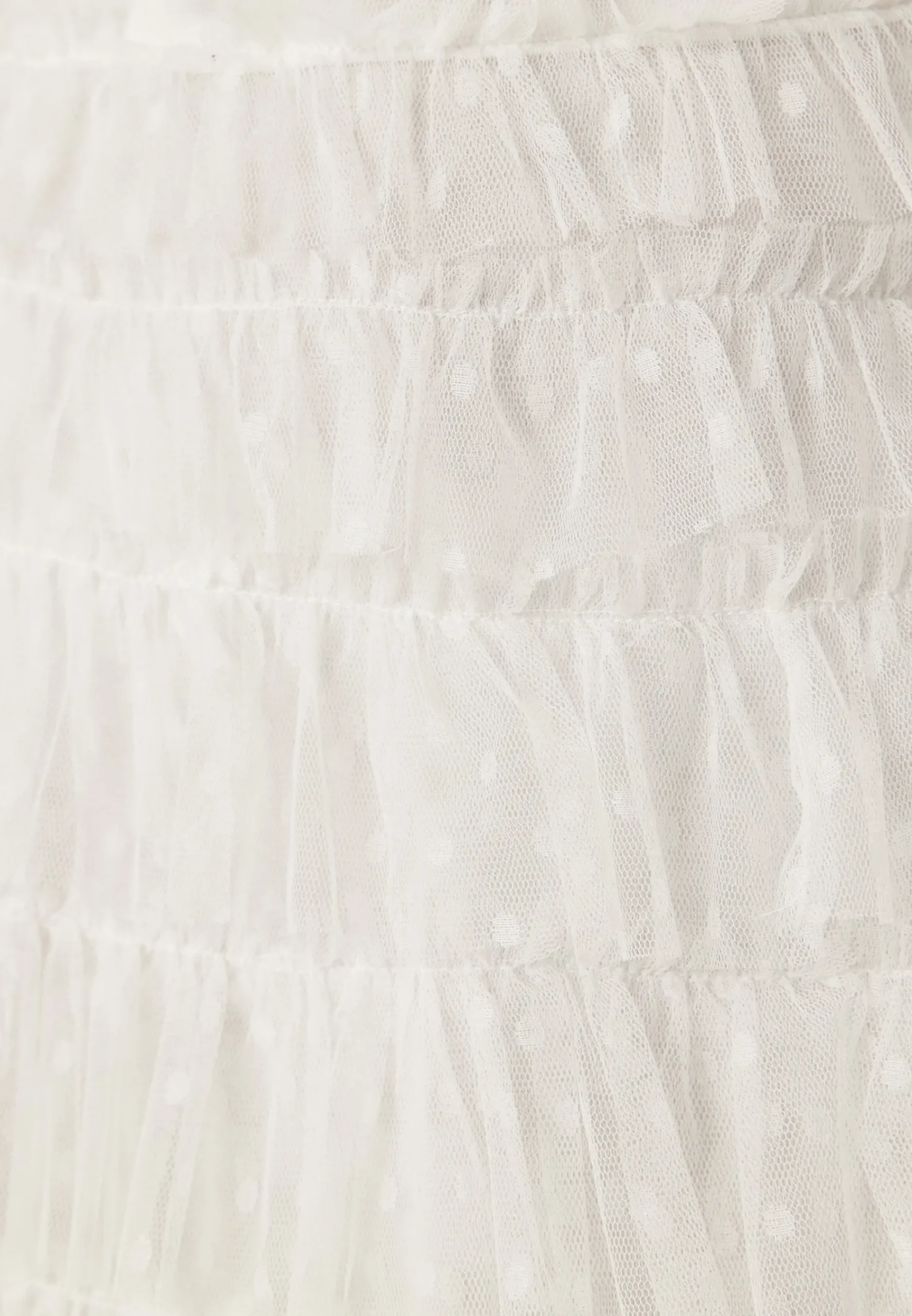High Neck Tulle Frill Dress
