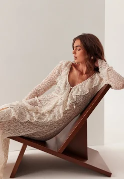 Lace Cardigan Dress