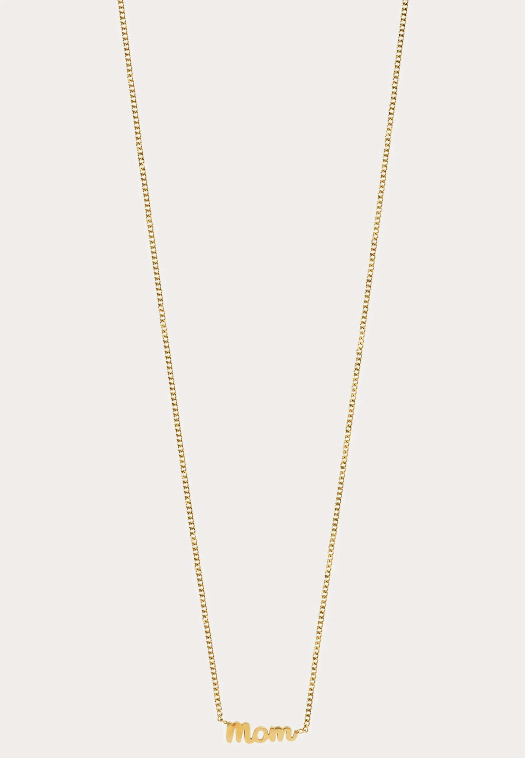 Mom Necklace Gold-plated