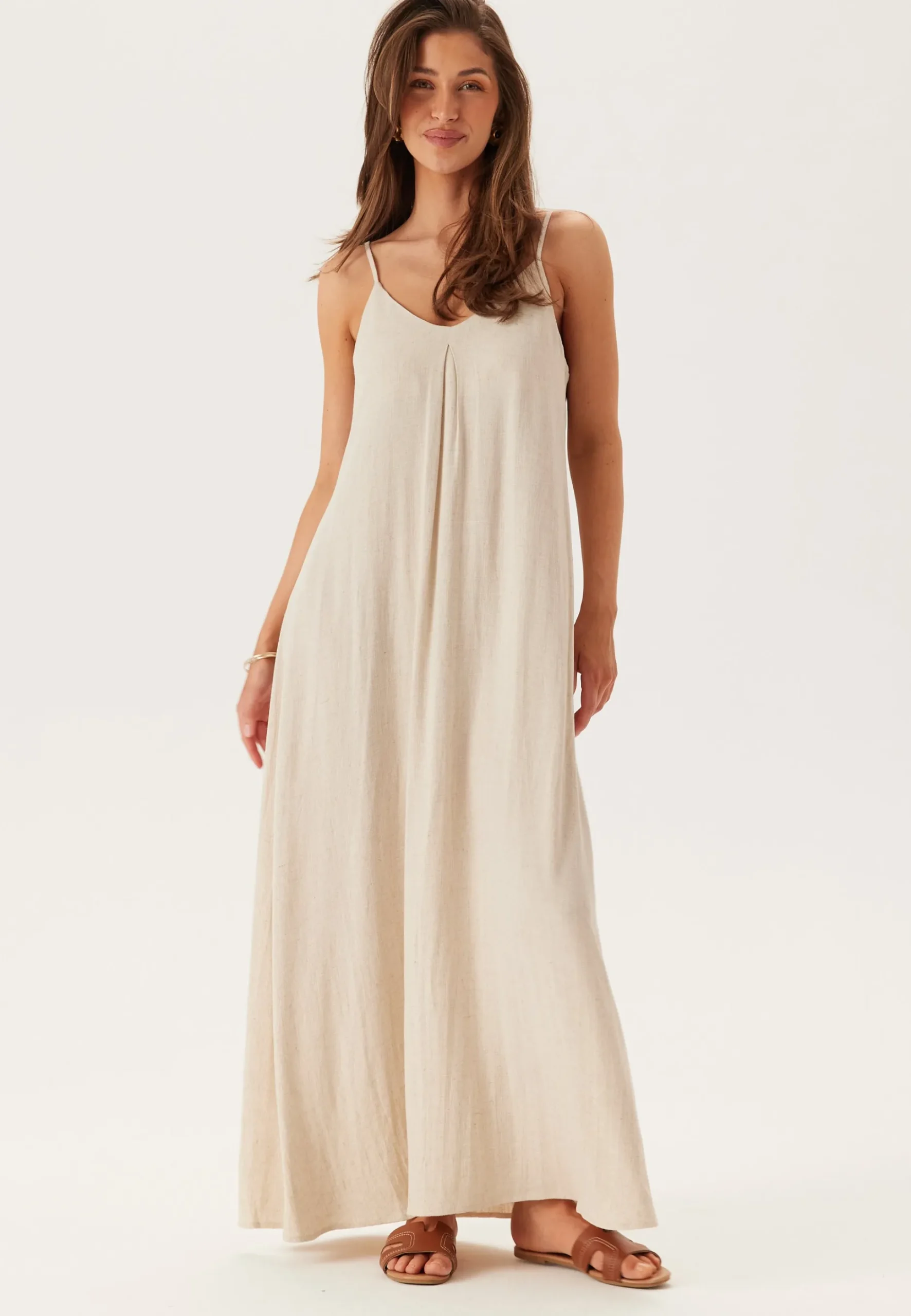 Objsanne Sl Long Dress