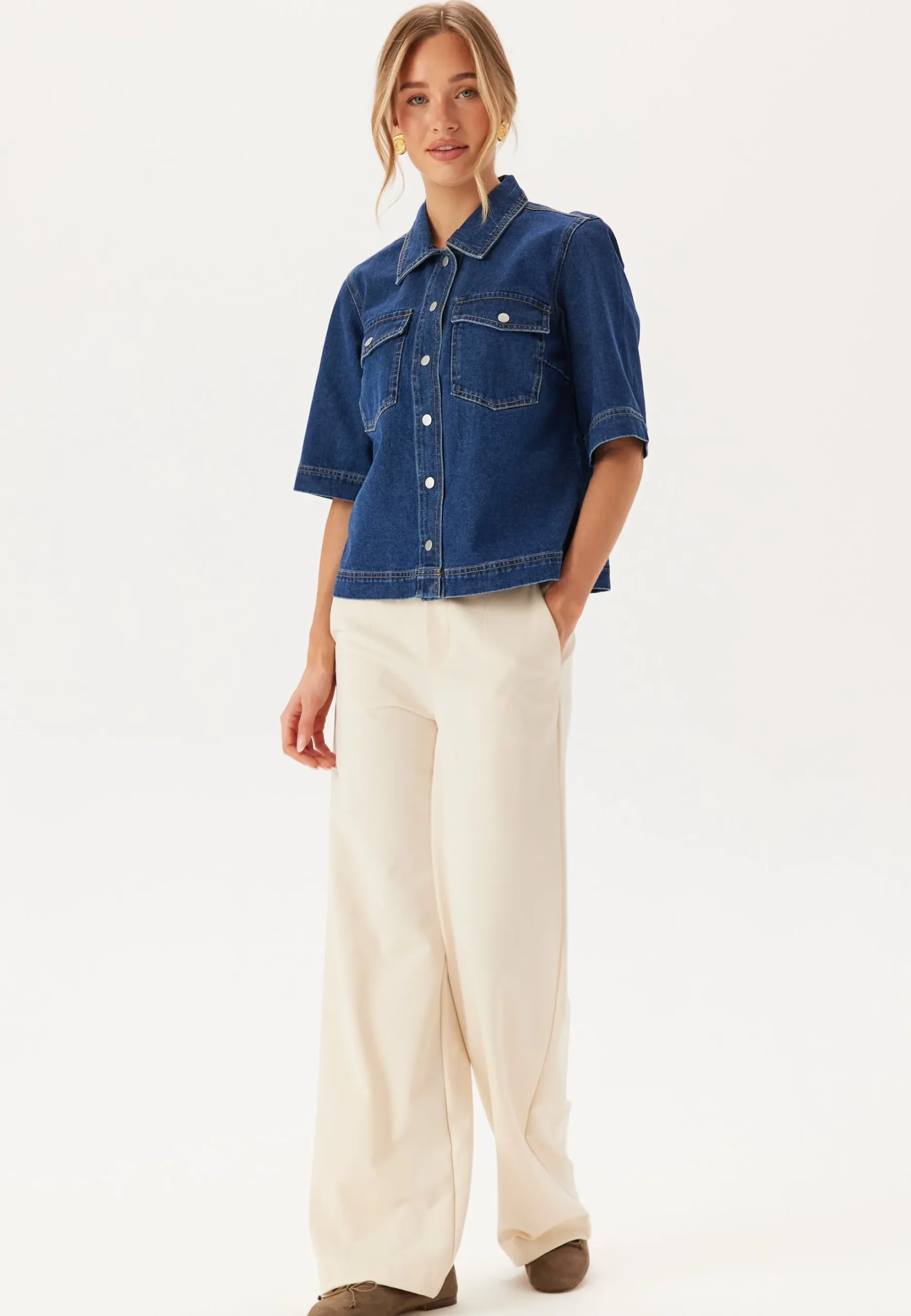 Onlbelle S/S SHIRT DNM