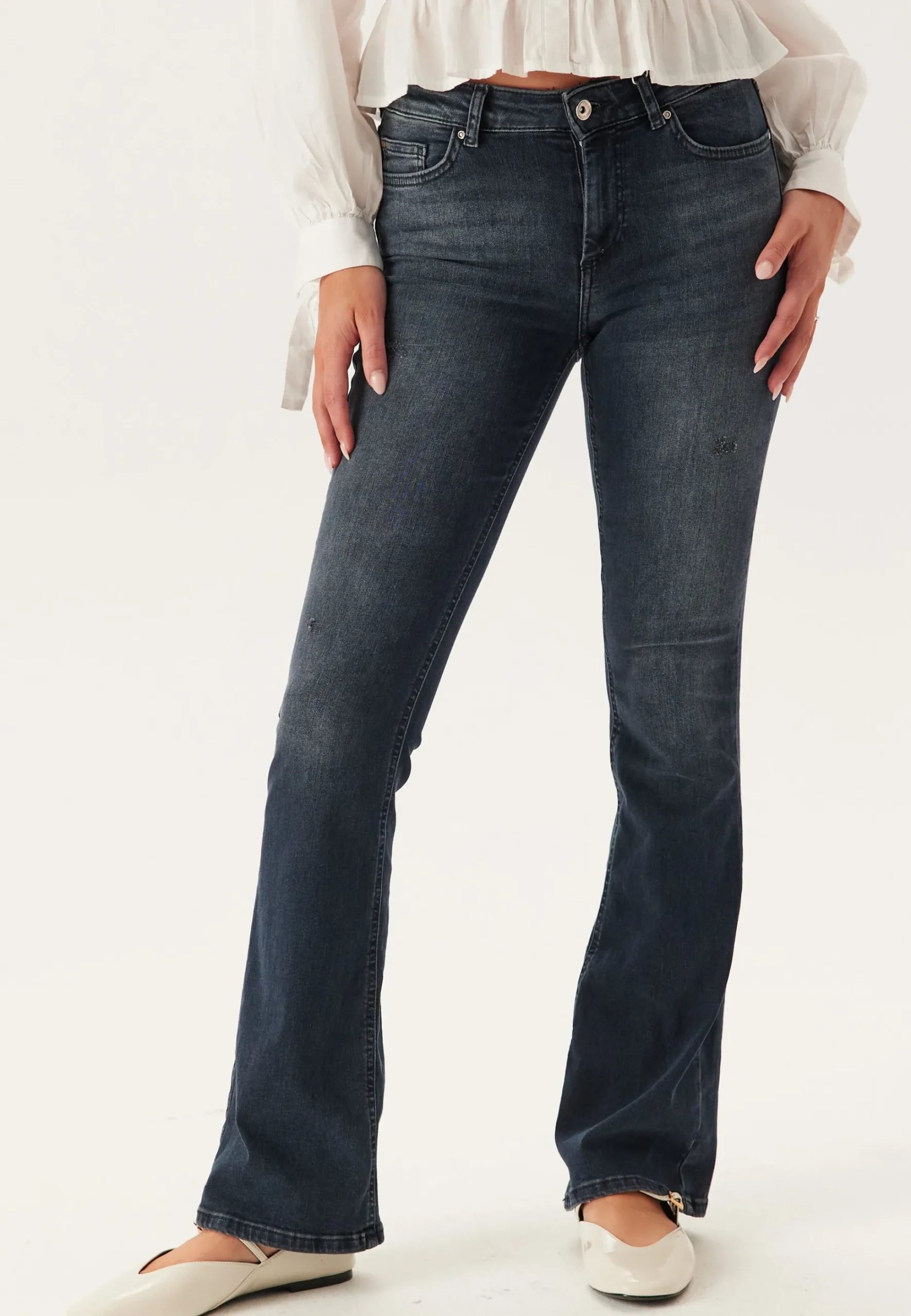 Onlblush Mid Flared Dnm Rea409