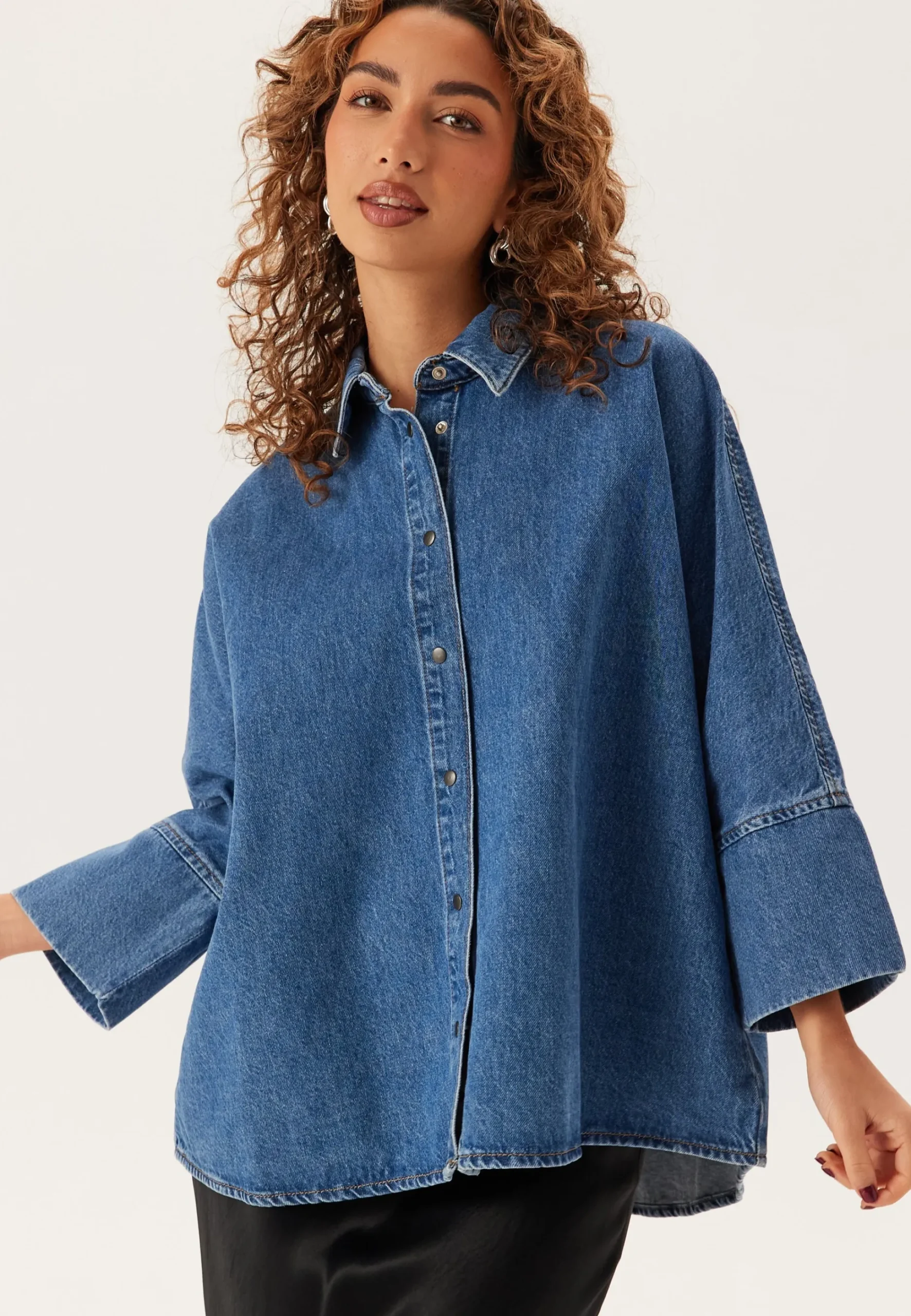 Onlgrace 3/4 DNM SHIRT