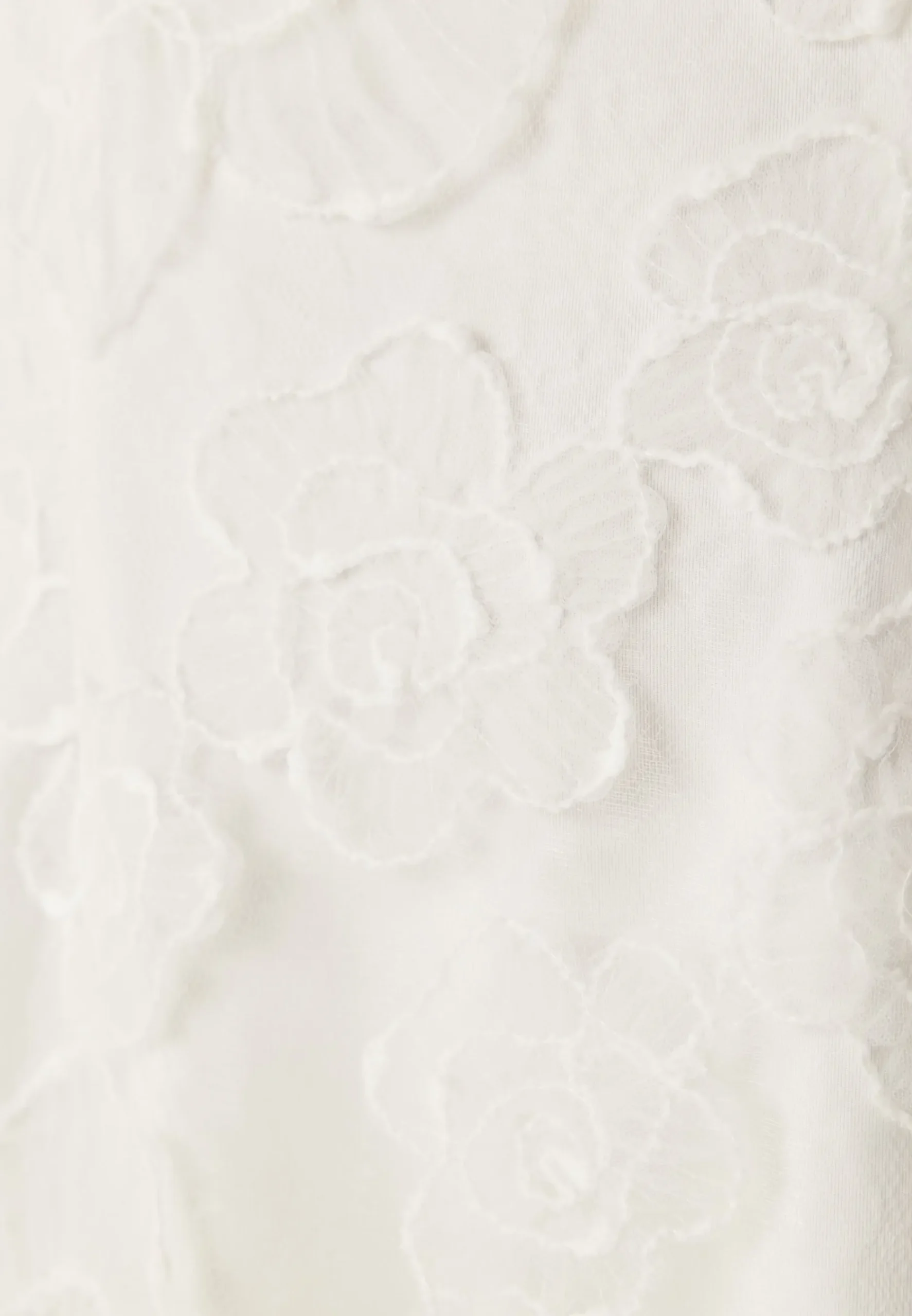 Puff Sleeve Embroidered Dress