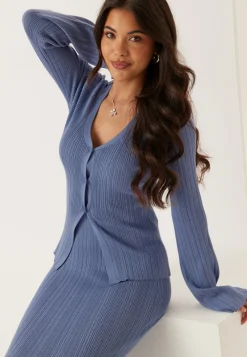 Rib Sculpted Knitted Dress