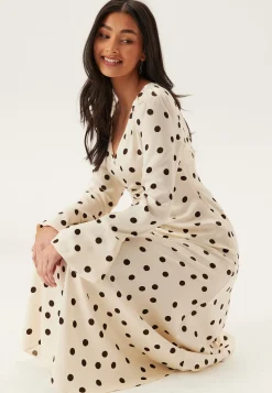 Ruched Front Midi Dress