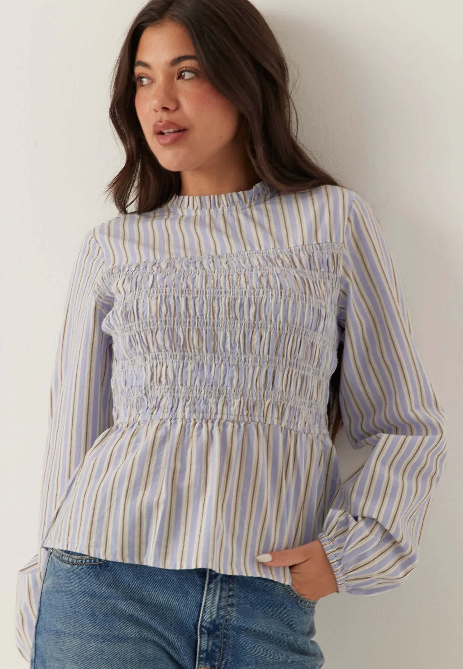 Smock Cotton Blouse