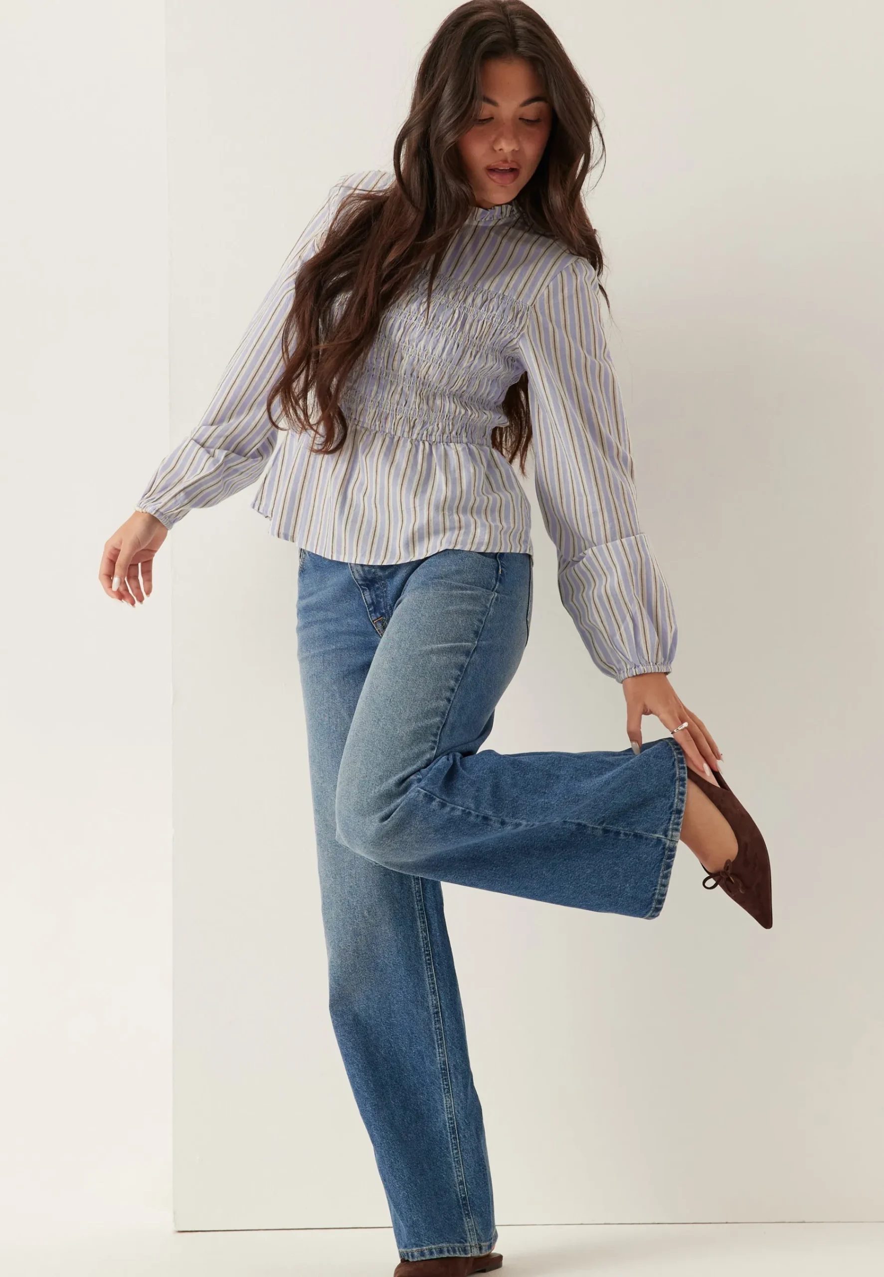 Smock Cotton Blouse