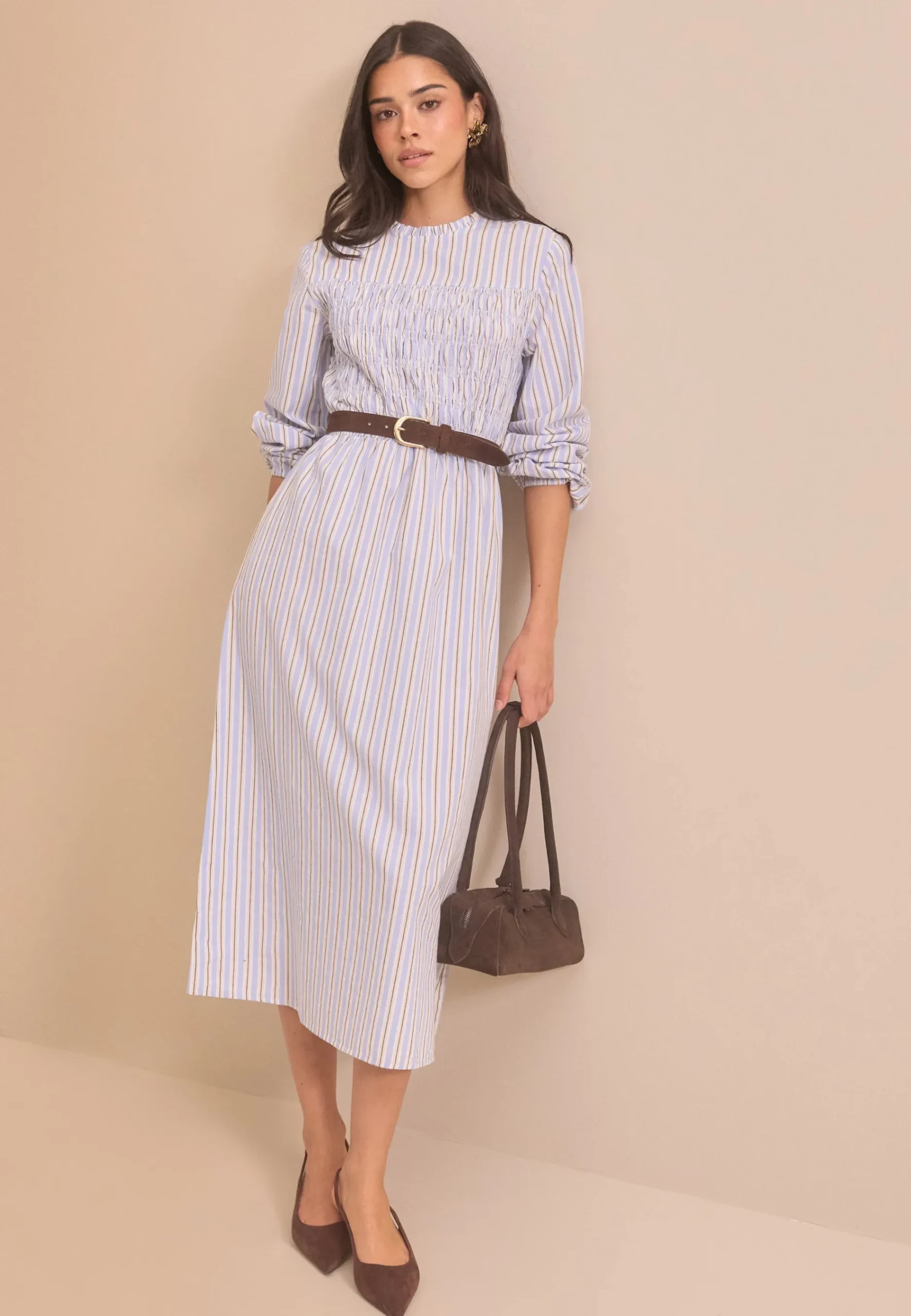 Smock Cotton Dress