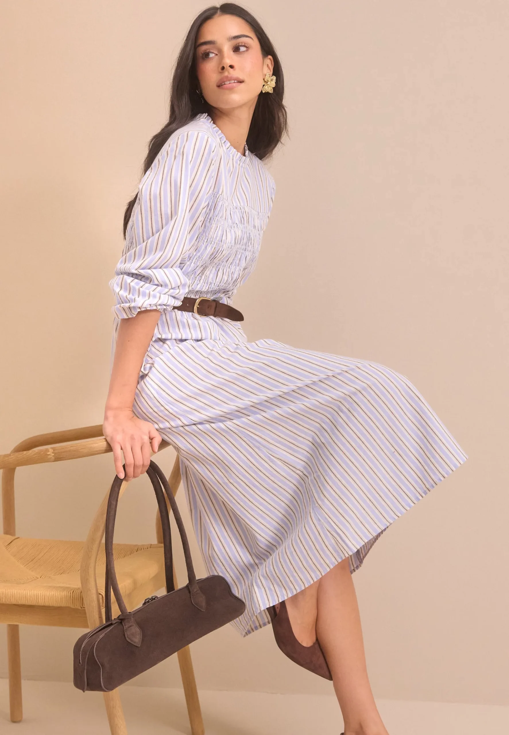 Smock Cotton Dress