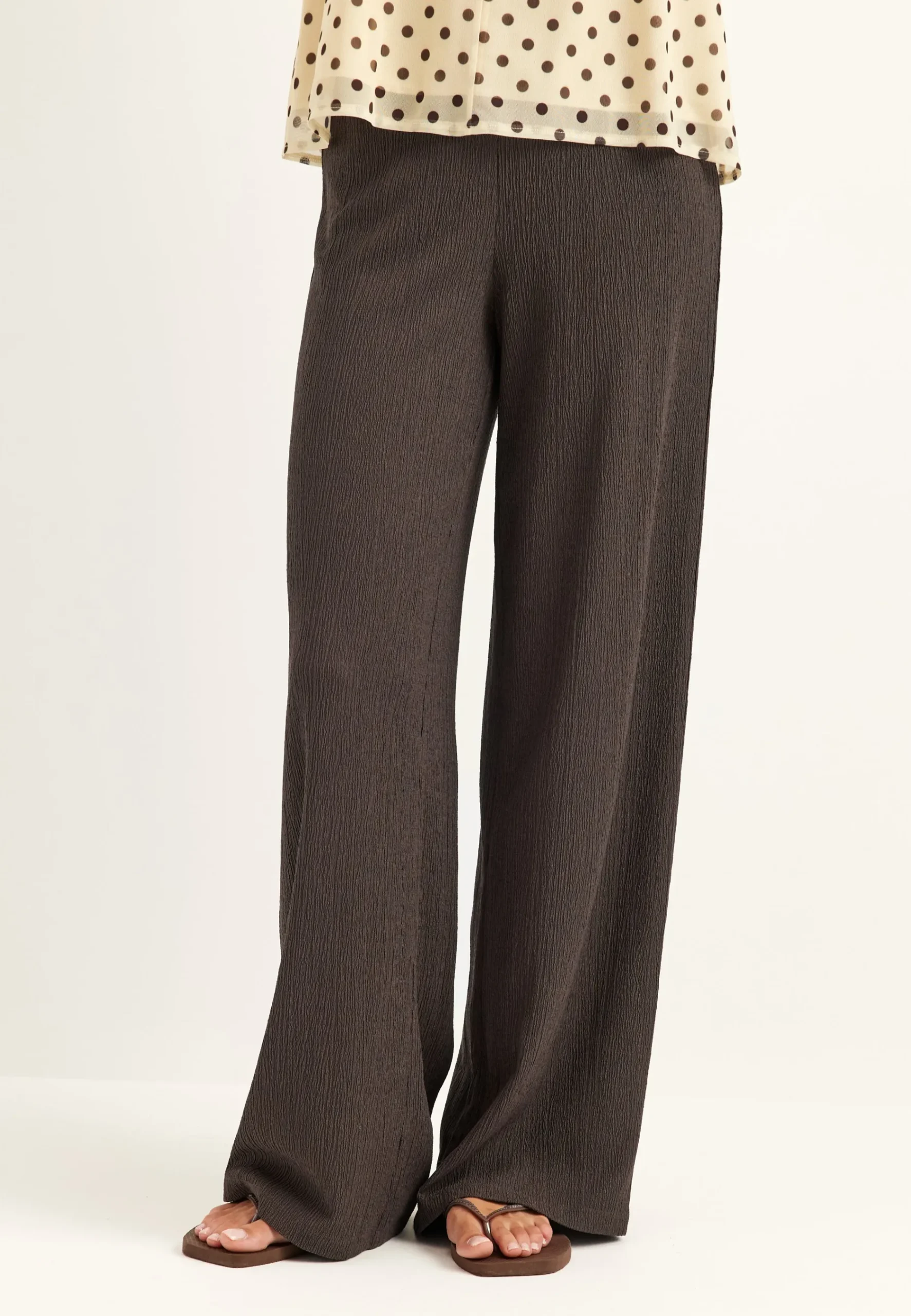 Structure Wide Trousers