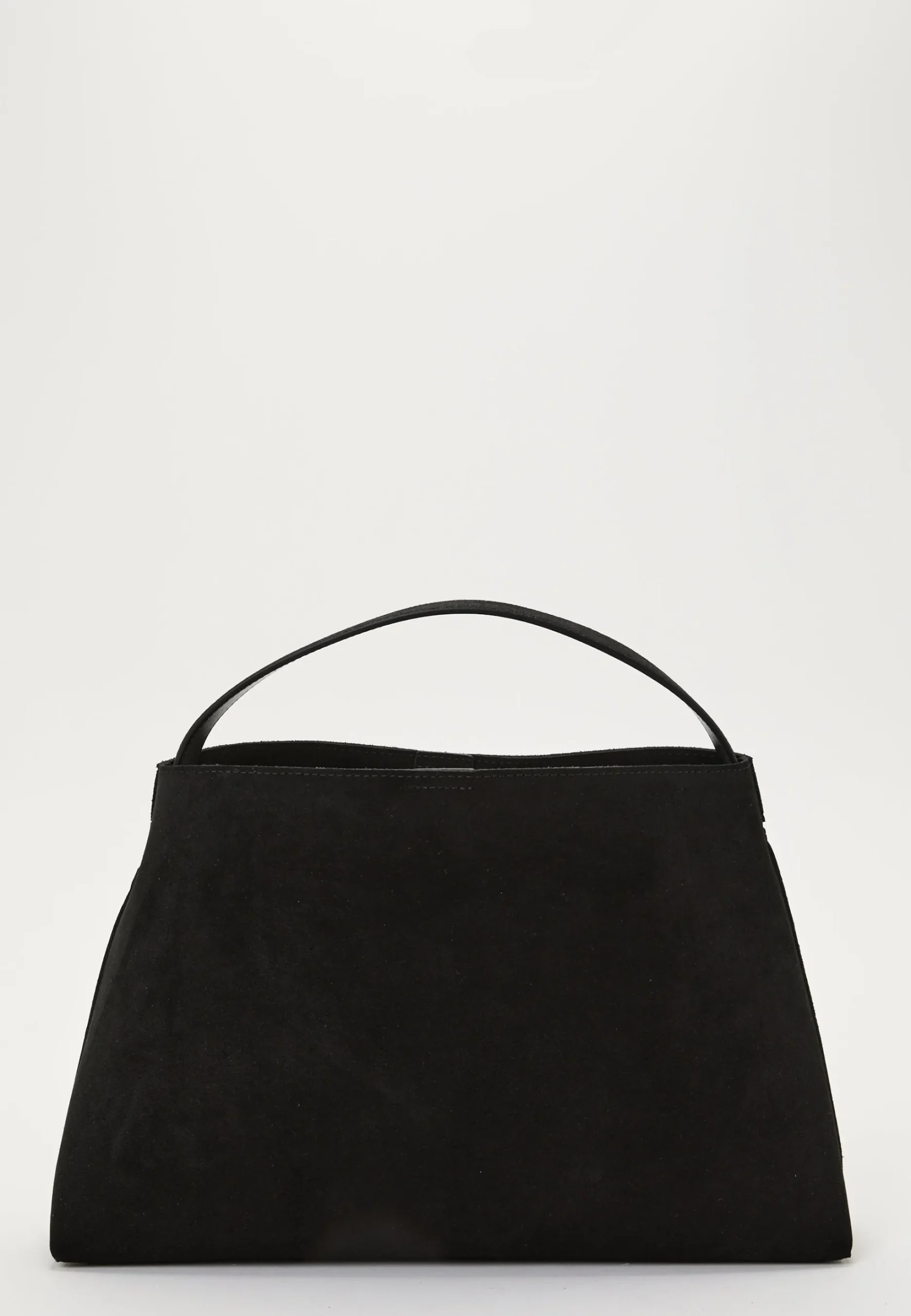 Suede Knot Shoulder Bag