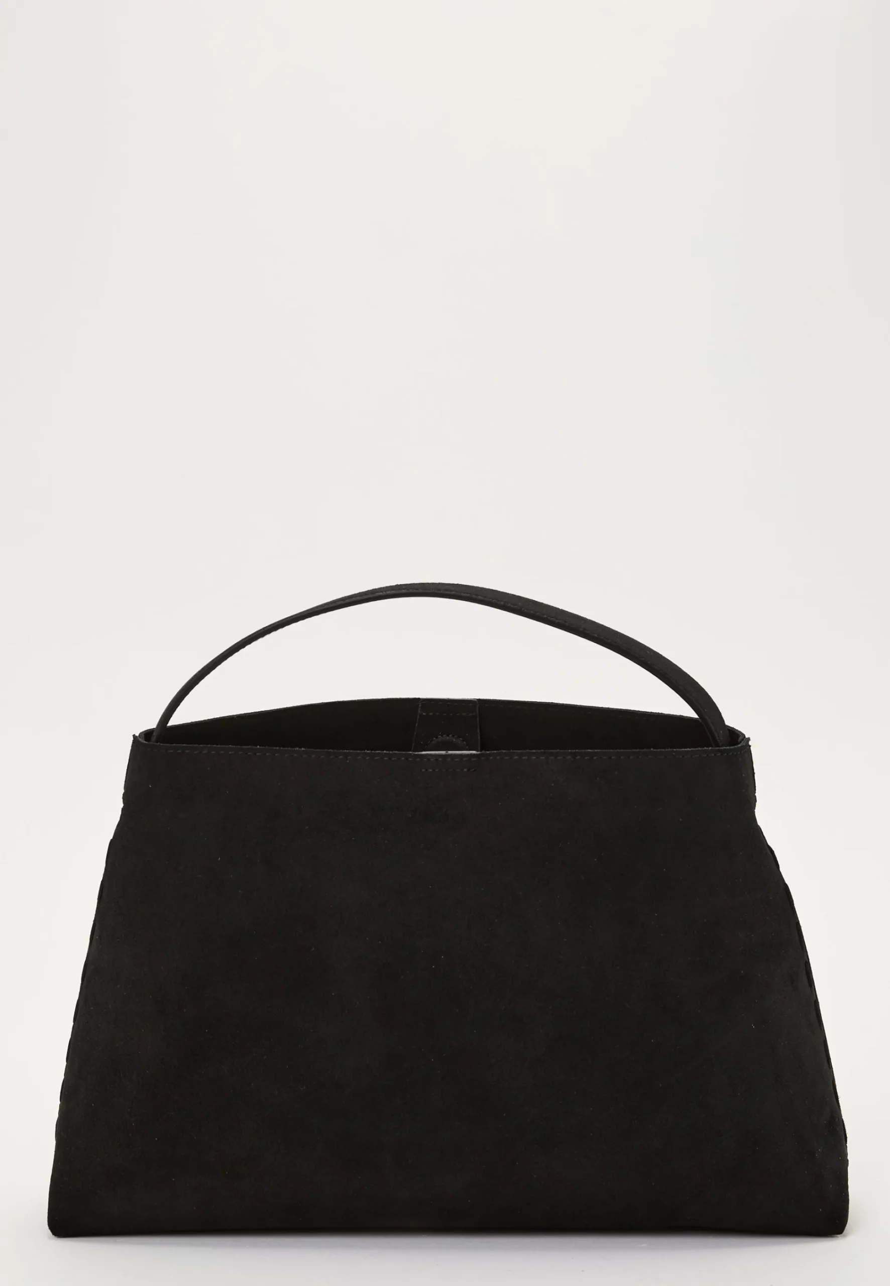 Suede Knot Shoulder Bag