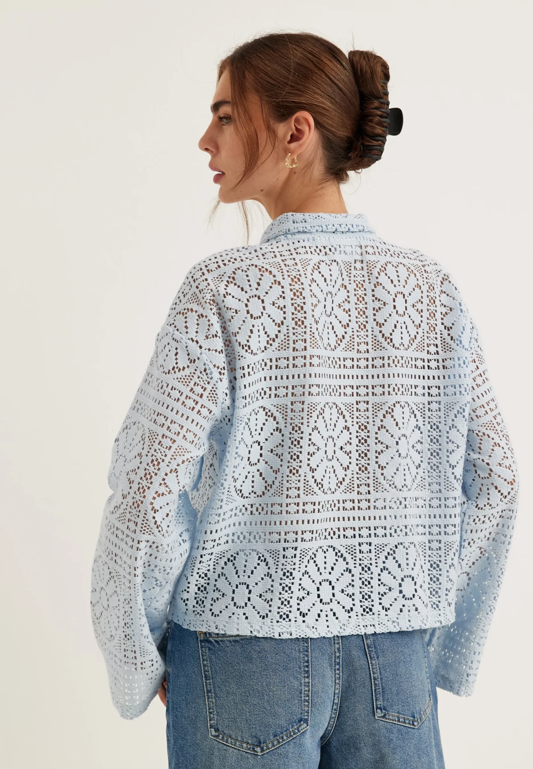 Vimerinda Crochet L/S CARDIGAN