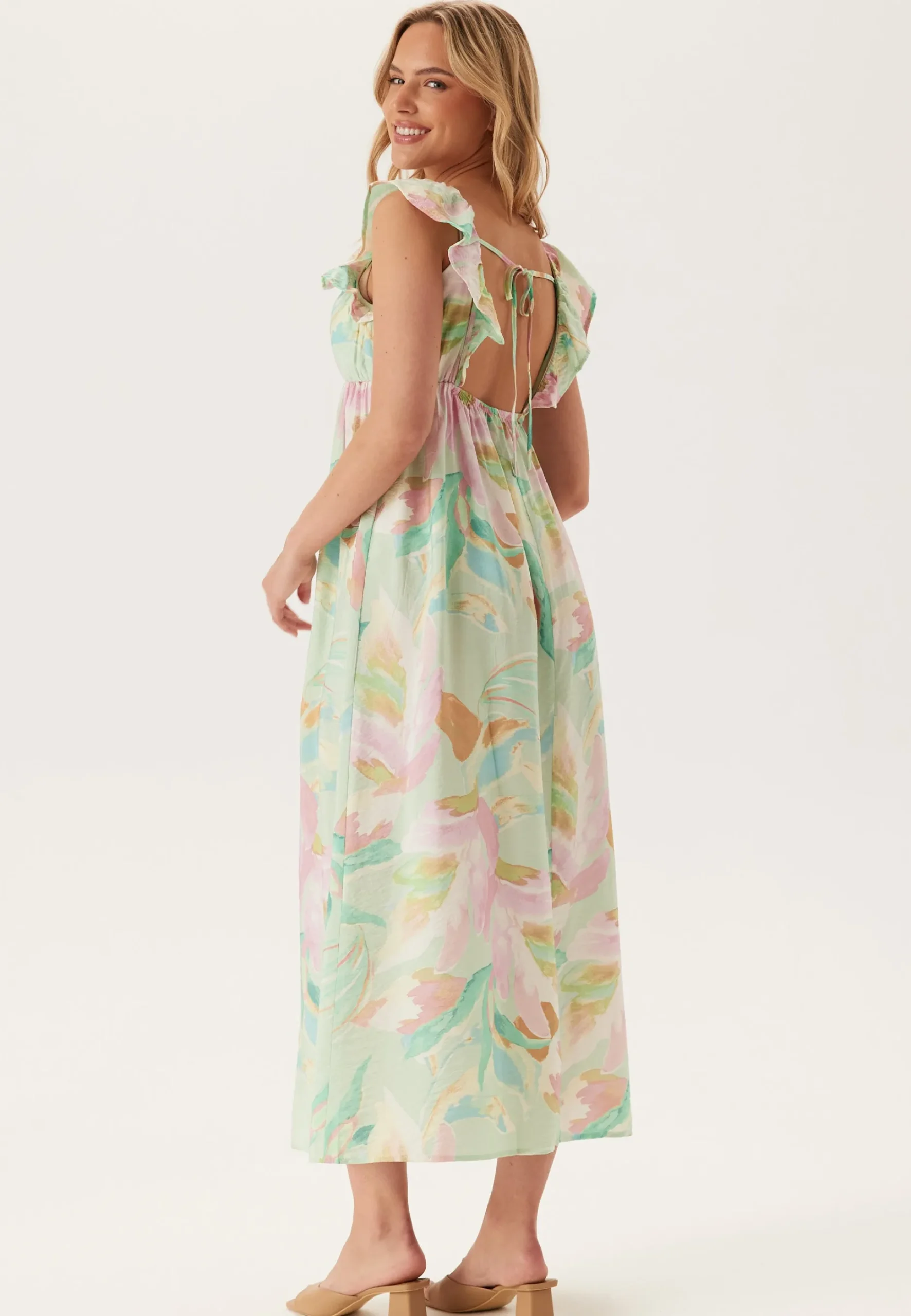 Vmjosie Sl Ankle Frill Dress