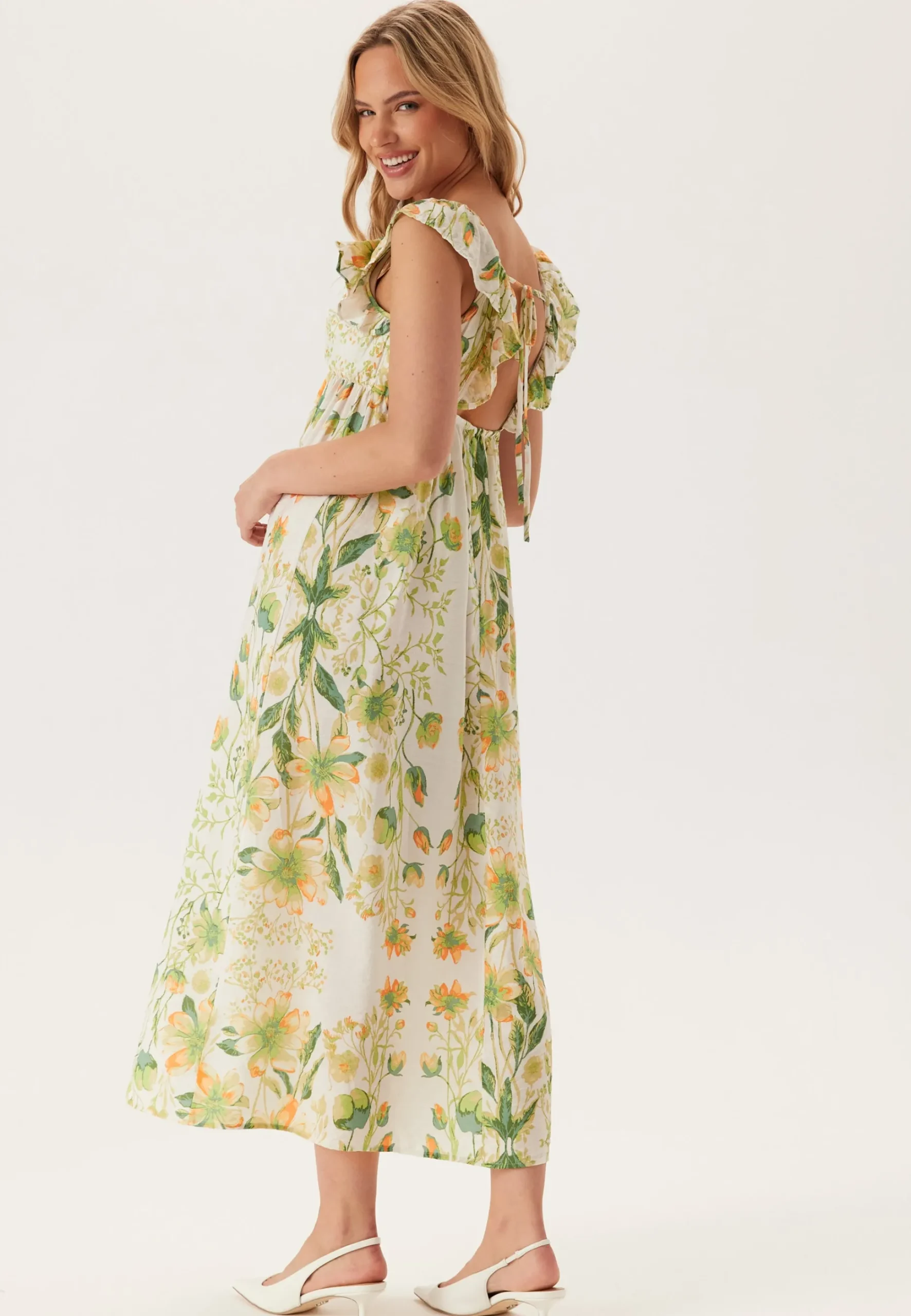 Vmjosie Sl Ankle Frill Dress